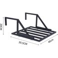 thumbnail image 2 of Retractable Hanging Drying Rack for Balcony Railings Windowsill Adjustable Telescopic Towel Rack Detachable Radiator Clothes Airer Portable Clothes Drying Rack, 2 of 7