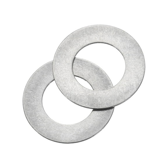 80Pcs 304 Stainless Steel Flat Washers, M5x9x0.3mm Ultra Thin Flat Spacers