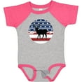 thumbnail image 3 of Inktastic Deer Bow Hunting USA Flag Boys or Girls Baby Bodysuit, 3 of 5