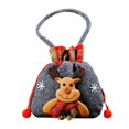 thumbnail image 2 of Drawstring Bag For Kids Holiday Wrapping Santa Pattern Large Capacity Reusable Portable DIY Christmas Doll Gift Bags, 2 of 14