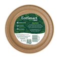 thumbnail image 2 of EcoSmart® - Platos de papel de fibra reciclada 100% para almuerzo o cena ligera de 8.5 pulgadas, 50 platos ecológicos, 2 of 7