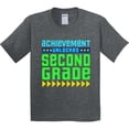 thumbnail image 3 of Inktastic Achievement Unlocked Second Grade Youth T-Shirt, 3 of 5