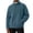 Blue, variant on Chiccall Mens Fleece Jackets Winter Fuzzy Warm Thermal Full Zip Jacket Stand Collar Long Sleeve Coats with Pockets