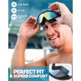 thumbnail image 4 of Gafas de natación Rantizon polarizadas antiUV y antivaho para adultos, 4 of 7