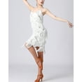 thumbnail image 4 of Sequin Fringe Roaring 20S Great Gatsby Flapper Themed Bridesmaid Attire Dresses, 4 of 8