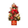thumbnail image 2 of Mini de Navidad decorativo de mesa con luces (60 cm de alto) - Decoración navideña para la oficina, el escritorio, la estantería, el hogar y fie, 2 of 8