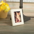 thumbnail image 3 of Cottage Garden Primera Communion Painting Ivory Rope Trim Tiny Frame with Magnet and Easel, 3 of 5