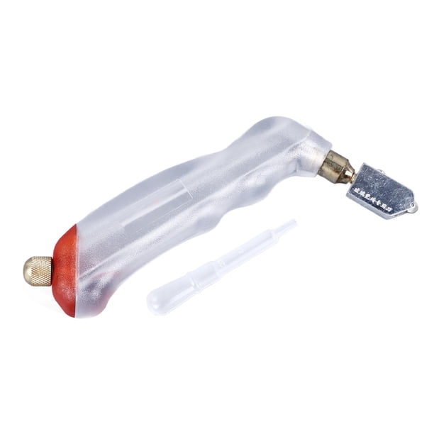 Cortador de vidrio multifuncional de mano con alimentación de aceite, herramienta de corte de vidrio para azulejos, espejos y ventanas.