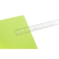 thumbnail image 6 of Westcott 12" Clear Acrylic Ruler, Imperial/Metric, 2.2 lb.,1-Count, Not Bulk, Middle School Level, 6 of 10