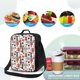 thumbnail image 4 of Balery Modern Life Caja de Almuerzo y Bolsa de Almuerzo para Hombres y Mujeres, Bolsa de Almuerzo Reutilizable con Gran Capacidad, Bolsa de Almuerzo Aislada, 4 of 7