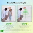thumbnail image 3 of Height Measurement Tool for Kids - Growth Chart Stadiometer for Home Use, 3 of 4