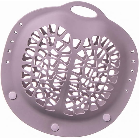 Bra Washing Bags for Laundry Silicone Lingerie Brassiere Underwear Bags for Washing Machine Delicates Laundry Bags (Purple)