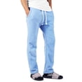 thumbnail image 3 of Ma Croix Mens Fuzzy Pants Solid Plush Fleece Jogger Sweatpants with Pockets, 3 of 8
