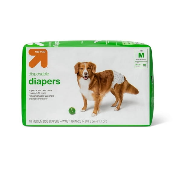 Up&Up Dog Diapers 18ct Medium