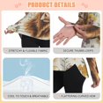 thumbnail image 4 of FORMRS Womens Long Sleeve Shirts UPF 50+ Sun Protection Quick Dry Fishing Hiking Tops, Size S-2XL, Floral Cow, 4 of 8