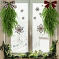 thumbnail image 6 of laqbezok 2 Pcs 25" Artificial Christmas Teardrop Swag, Faux Pine Needles Teardrop Door Swag, Christmas Norfolk Greenery Teardrop Wreath for Xmas Door Table Mantle Fireplace Indoor Outdoor Decor, 6 of 14