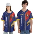thumbnail image 4 of Personalized Name Venezuela Baseball Jersey Shirt, Venezuela Jersey for Men and Women Baseball Jersey Shirt Unisex S-5XL (3XL), 4 of 6