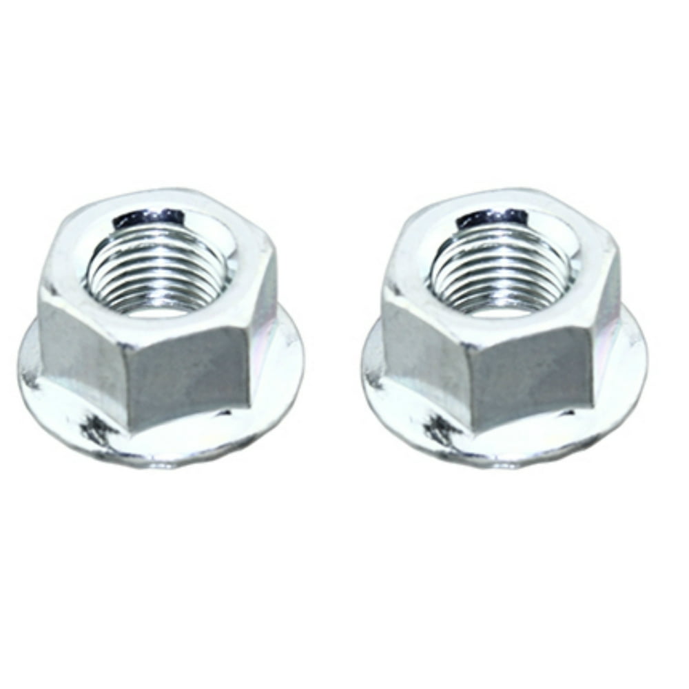 2-nuts-3-8-x-26t-front-rear-chrome-set-of-axle-nut-pair-of-axle-nut
