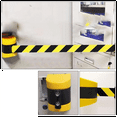 thumbnail image 3 of IMCBSTT Magnetic Retractable Belt Barrier, Queue Barrier Belt with Magnetic Adsorption, 10M Safety Cordon Barrier Retractable Belt Barrier, 3 of 4