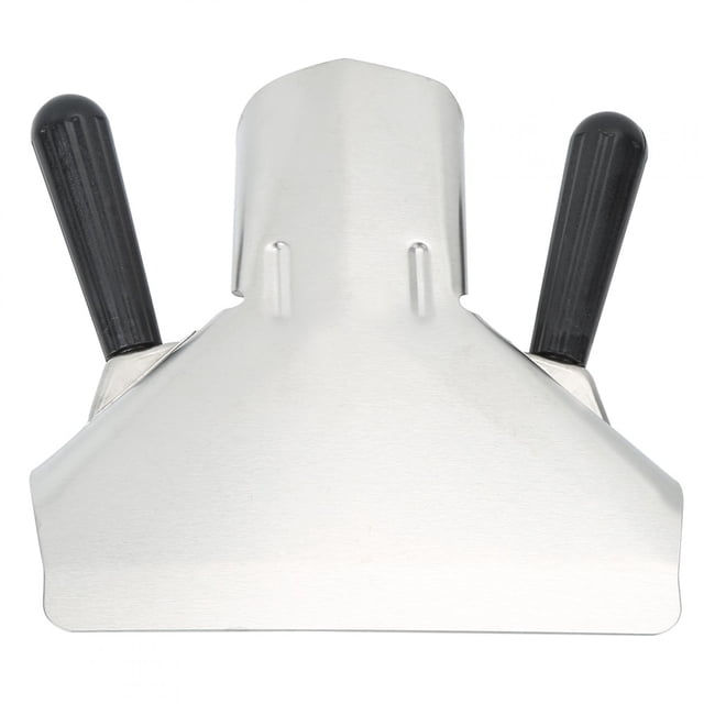 Ymiko Nourriture en Acier Inoxydable Popcorn Chips Scoop avec Poignée pour l'Utilisation Commerciale de Restaurant, Scoop en Acier Inoxydable, Fournitures de Cuisine