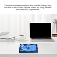 thumbnail image 3 of Miniatura Zen Garden Desktop Ocean Landscape Sand Table Decorativo Square Ocean Sandbox Con Bandeja Rectangular Múltiples Accesorios Para Home Office Hotel Serendint HA019406-00, 3 of 7