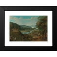 thumbnail image 2 of Marten Van Valckenborch 14x11 Black Modern Framed Museum Art Print Titled - Autumn, 2 of 5