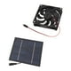 thumbnail image 1 of Kit De Ventilador De Panel Solar, Ventilador Portátil De Refrigeración Para Exteriores Con Panel Solar Para Cobertizos, 1 of 7