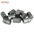 thumbnail image 2 of Unique Bargains 10pcs Grey Tire Stem Valve Caps Car Dustproof Hexagon Shape Aluminium Alloy Tire Cap, 2 of 5