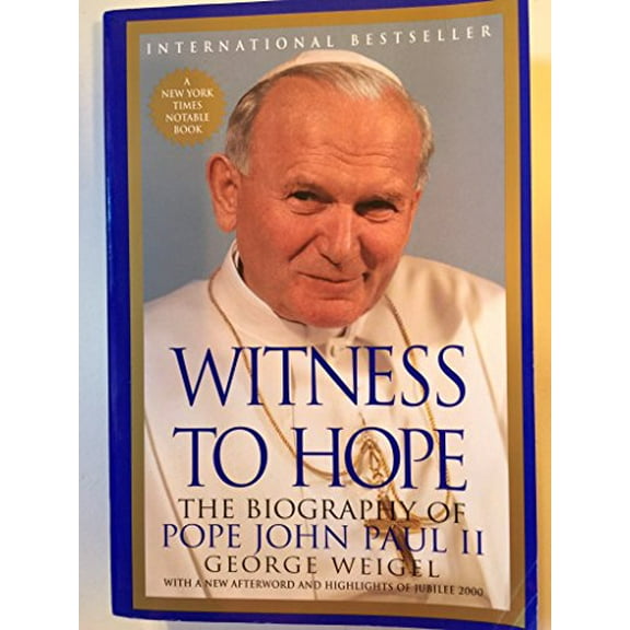 Pre-Owned Witness to Hope: The Biography of Pope John Paul II, 9780060932862, 0060932864, Paperback,