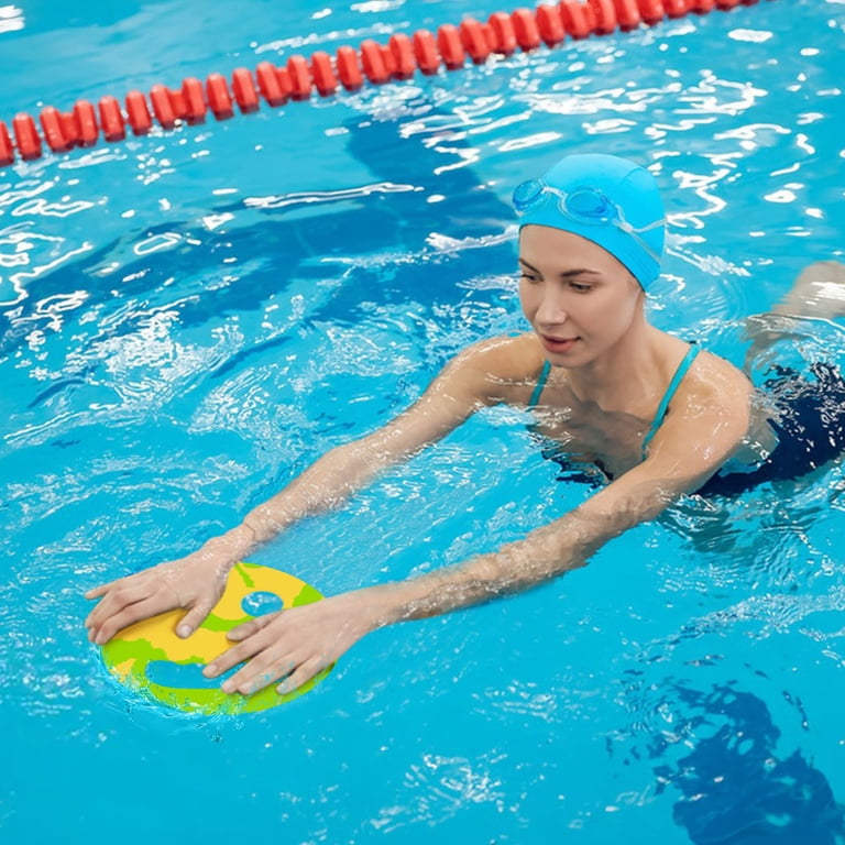 4-Pack Water Exercise Discs - EVA Foam Pool Weights For Aquatic Fitness & Swimming