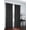 Black, variant on 2 Pack: Regal Home Collections Ultra Luxurious Semi Sheer Shimmer Grommet Top Curtain Panels - Turquoise