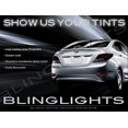 thumbnail image 1 of For Hyundai Verna Tinted Smoked Tail Lamps Lights Overlays Film Protection, 1 of 3