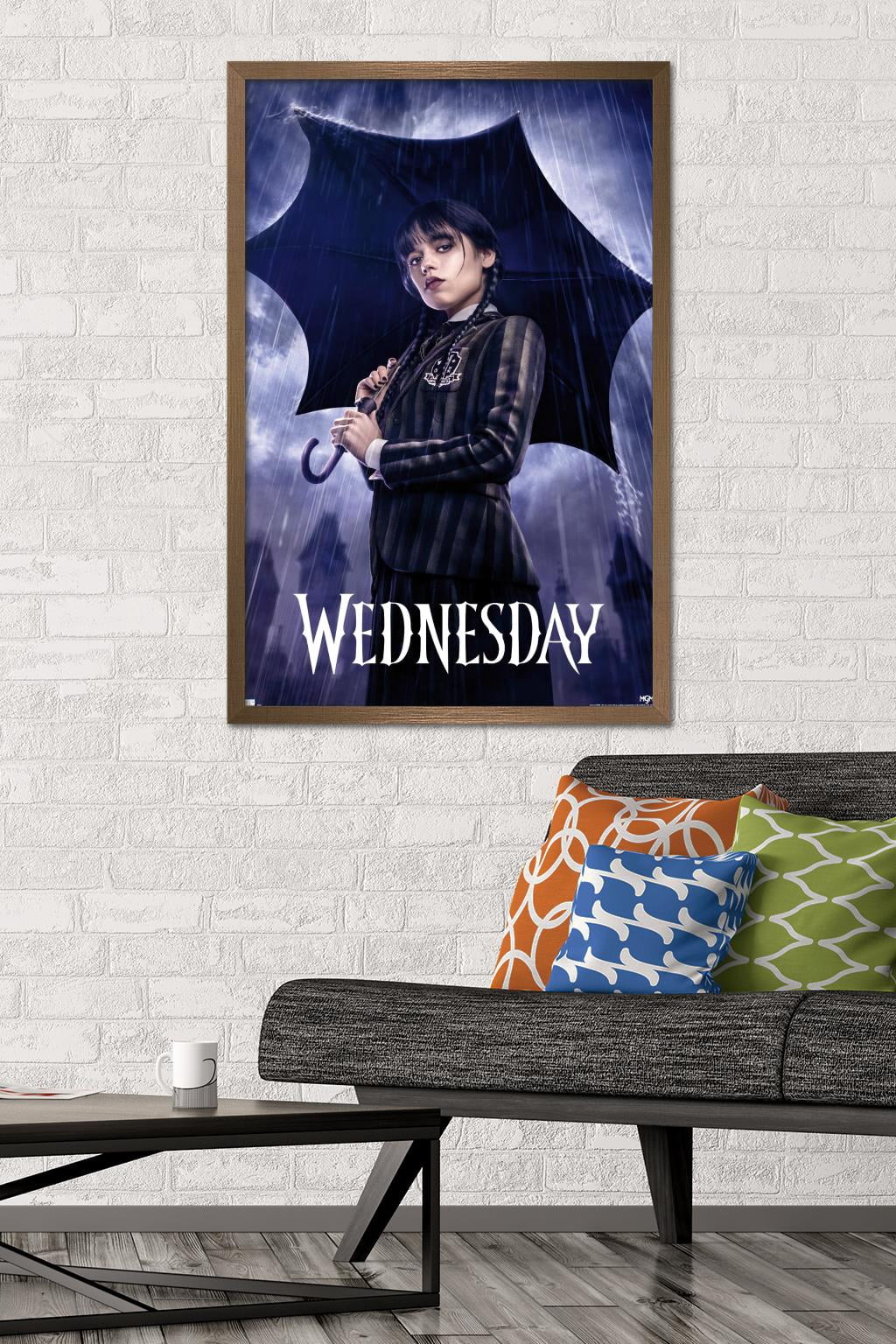 Wednesday - One Sheet Wall Poster, 22.375" x 34" Framed