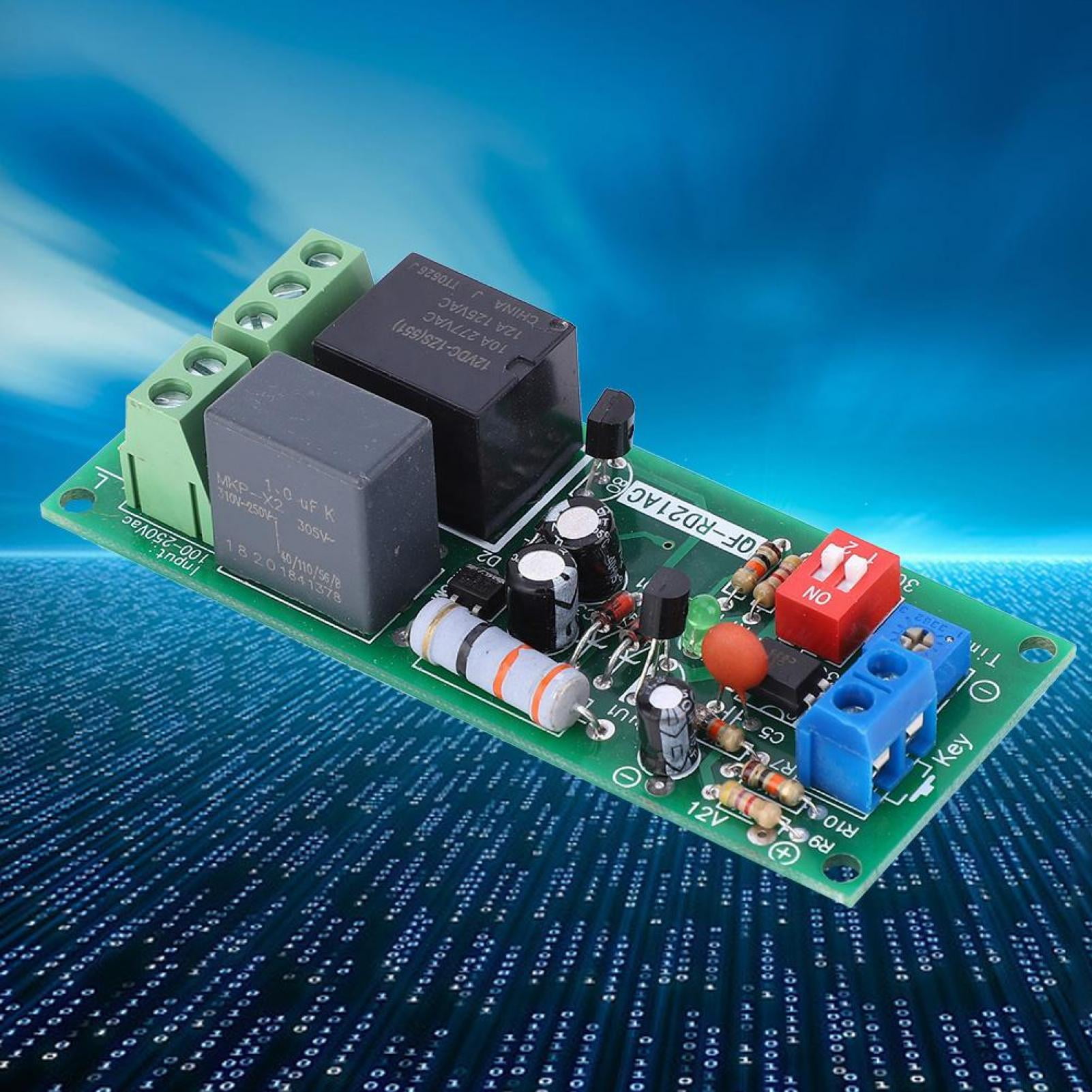 Time Delay Relay Timer Relay 100220V AC Delay Off Time Relay Module