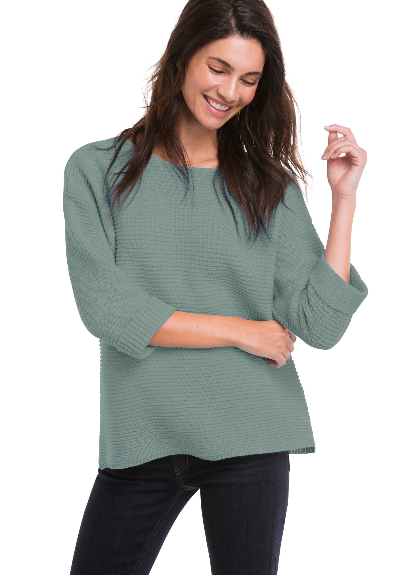 walmart women's plus sweaters