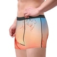 thumbnail image 2 of Balery The Sunset of Dandelion Calzoncillos bóxer para hombre, ropa interior de algodón suave y transpirable con cinturilla de nailon-X-Large, 2 of 5
