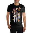 thumbnail image 5 of Celebration Sloth Space Shuttle Firework Party With Hamburgers & Hotdogs Men's Black T-Shirt Tee Shirt-6XL, 5 of 6