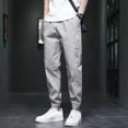 thumbnail image 2 of Pantalones de hombre ajustados, estilo harén, de verano, holgados, estilo punk, ropa vintage para hombre, oferta, pantalones casuales de diseñador baratos de talla grande para hombre, 2 of 5