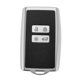 thumbnail image 1 of Funda de Llave de Auto de Silicona TPU en Tono Plateado Único para Renault Grand Scenic Megane Clio Espace Kadjar - Funda de Control Remoto de 4 Botones, 1 of 6
