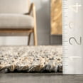 thumbnail image 5 of nuLOOM Cyndi Contemporary Jute Blend Area Rug, 8' x 10', Charcoal, 5 of 9