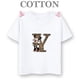 thumbnail image 5 of Camiseta de algodón con el alfabeto de Disney Mickey de la A a la Z, moda de verano para niños y niños, camisetas informales de cuello redondo y manga corta, 5 of 5