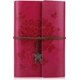 thumbnail image 1 of PU Leather Journal Notebook,Ruled Refillable Notebook Writing Journal Diary Sketchbook,160 Pages Travel Journal For Girls Women Gifts A6 7.3 x 5.1 inc, 1 of 4