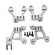 thumbnail image 2 of RC Shock alicates Motores Piezas de repuesto Accesorio de vehículos de metal para reemplazar los accesorios de automóviles Reemplazo para SCX10 90046 Silver 4 Pieces sidaley FN001655-02, 2 of 7