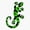1pcs, variant on Gecko Lizard Hawaii Aloha Surf Beach Summer Party Sports Vinyl Decal Sticker