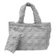 thumbnail image 3 of Bolso Mano Acolchado para Mujer Hombro Gran Capacidad Con Juego Monedero (albaricoque), 3 of 9