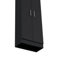 thumbnail image 7 of CoSoTower Pantry Cabinet Clinton, Kitchen, Black, 7 of 7