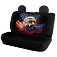thumbnail image 5 of FUIALDOLG 4th of July Non-Slip Replacement Seat Protectors Set of 2 Waterproof All Weather Car Back Seat Cover for Auto Car Interior, 5 of 7