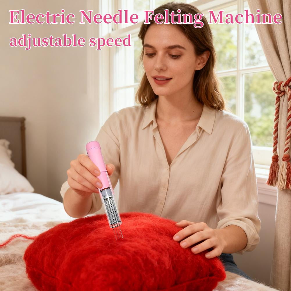 Electric Needle Felting Machine Wool Felting Tool, Speed Adjustable Tool-