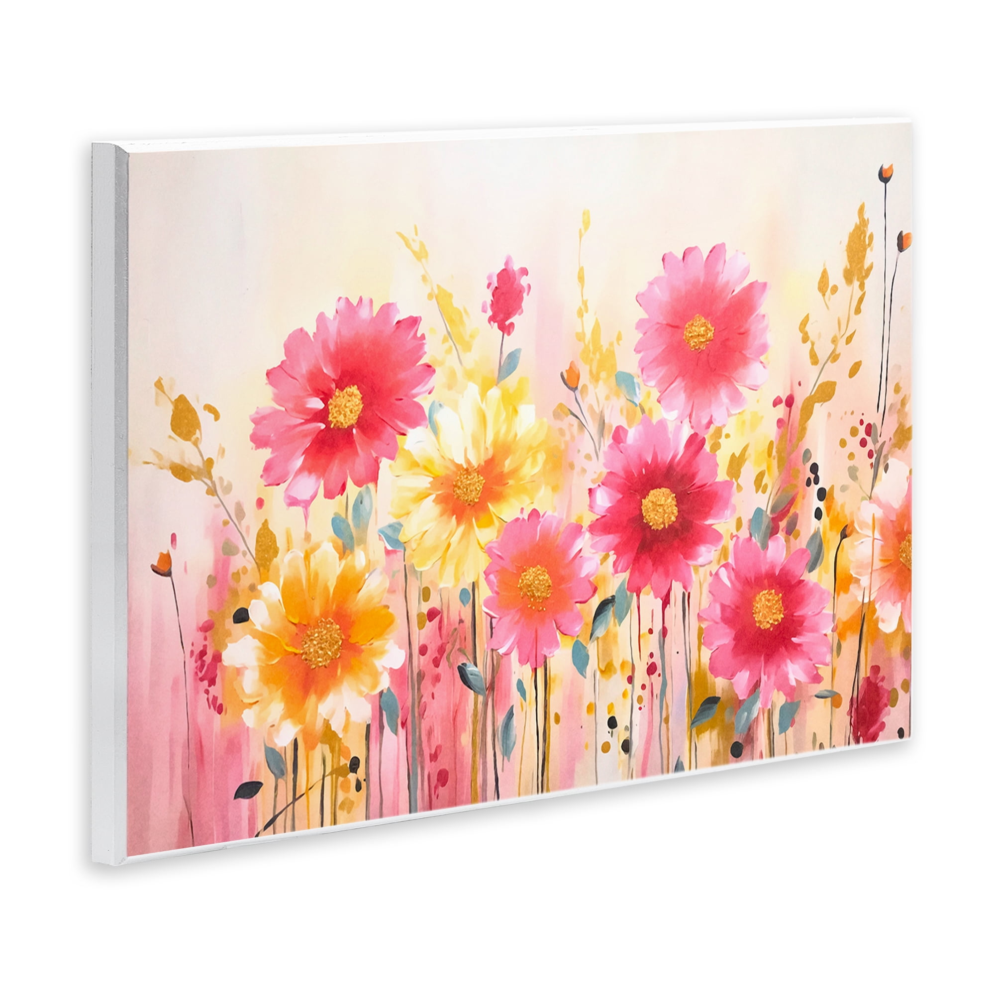 Stupell Industries Blush Blooming Whimsy Wall Plaque Art, design by Andrea Haase