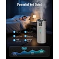 thumbnail image 4 of Lacidoll Whole House Humidifier for home, 16L/4.2Gal, 1500 sq.ft., Ultrasonic Cool Mist Humidifier for Room, White, 4 of 8